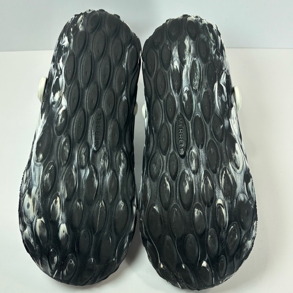 Merrell Men Sz 6.5 Hydro Moc Water Shoes Slip On Sandals Black White Swirl Camo - Picture 6 of 7